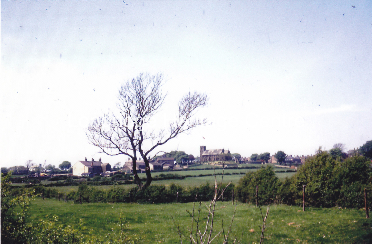 565A - St Lawrence Church - View from Alston No 1 Lodge - 1970